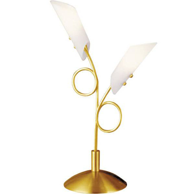 Настольная лампа N-light TX-0032/2B Gold Livoka