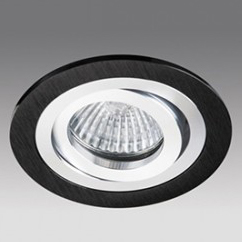 Точечный светильник MEGALIGHT SAC 021D BLACK/SILVER Fidero
