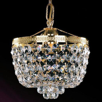 Хрустальный светильник Bohemia Ivele Crystal 1928/20/G