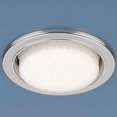 Точечный светильник Elektrostandard 1036 GX53 WH/SL белый/серебро Antiko