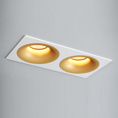 Точечный светильник Quest Light SINGLE LD gold + Frame 02 white