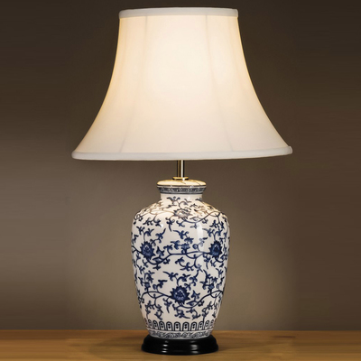 Настольная лампа Luis Collection LUI/BLUE G JAR