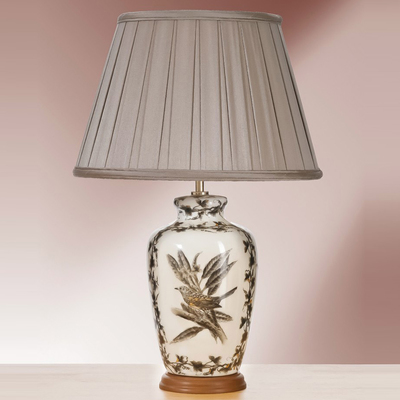 Настольная лампа Luis Collection LUI/ETCHED BIRDS