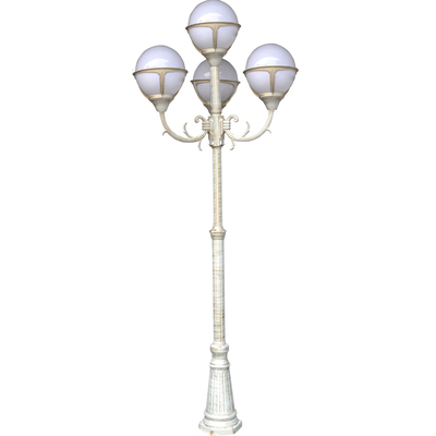 Фонарный столб Arte Lamp A1497PA-4WG Monaco