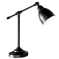 Настольная лампа Ideal Lux NEWTON TL1 NERO NEWTON