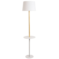 Торшер со столиком Arte Lamp A2102PN-1WH CONNOR
