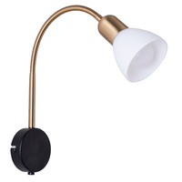 Бра Arte Lamp A3116AP-1BK E14 с 1 лампой