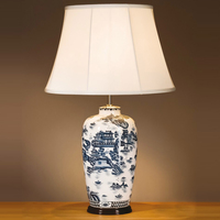 Настольная лампа Luis Collection LUI/BLUE TRAD WP