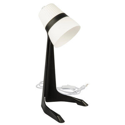 Настольная лампа Uniel ULO-K22 D-E14-A BLACK-WHITE