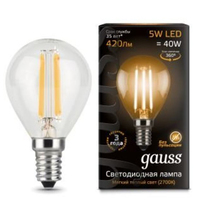 Светодиодная лампа GAUSS 105801105 Globe