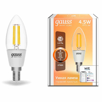 Светодиодная лампа Gauss 1230112 Smart Home Filament