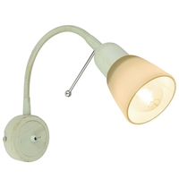 Бра Arte Lamp A7009AP-1WG E14 с 1 лампой