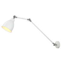 Бра Arte Lamp A2055AP-1WH E27 с 1 лампой