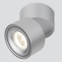 Точечный светильник Elektrostandard DLR031 15W 4200K 3100 серебро матовый Klips