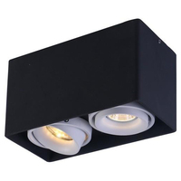Точечный светильник Arte Lamp A5654PL-2BK PICTOR