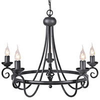  люстра Elstead Lighting HR5 BLACK HARLECH