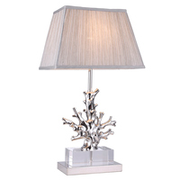 Настольная лампа Garda Decor K2BT-1004 Silver coral