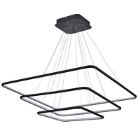 Светильник Donolux S111024/3SQ 135W Black In Square Led