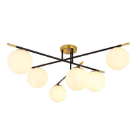  люстра Arte Lamp A2224PL-6BK Alcor