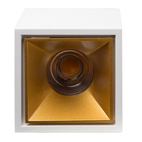 Точечный светильник LEDRON KUBING White/Gold KUBING