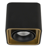 Точечный светильник LEDRON TUBING Black/Gold TUBING