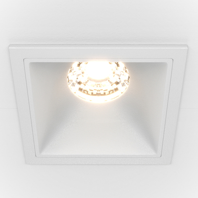 Точечный светильник Maytoni DL043-01-10W3K-SQ-W Alfa LED