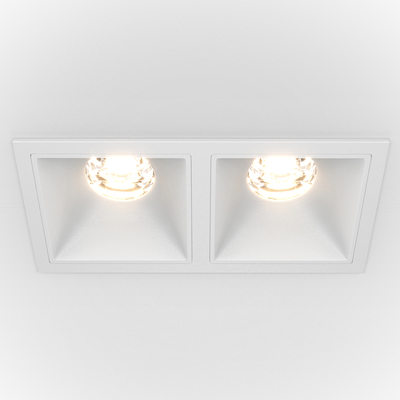 Точечный светильник Maytoni DL043-02-10W3K-SQ-W Alfa LED