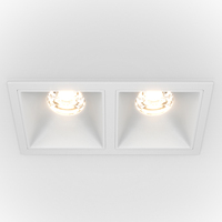 Точечный светильник Maytoni DL043-02-10W4K-SQ-W Alfa LED