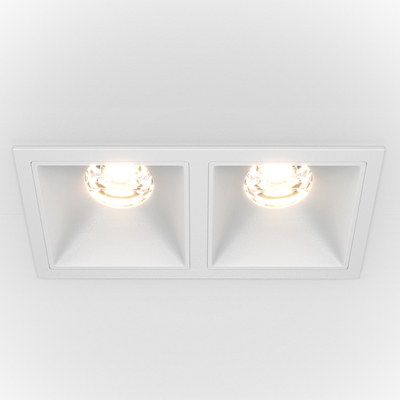 Точечный светильник Maytoni DL043-02-10W4K-SQ-W Alfa LED