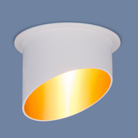 Точечный светильник Elektrostandard 7005 MR16 WH/GD белый/золото
