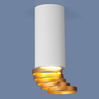 Точечный светильник Elektrostandard DLN102 GU10 белый/золото