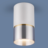Точечный светильник Elektrostandard DLN106 GU10 белый/серебро
