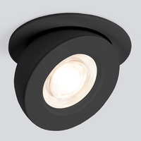 Точечный светильник Elektrostandard Pruno черный 8W 4200К (25080/LED)