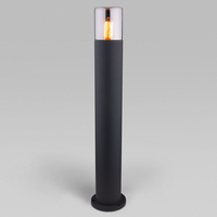 Уличный светильник Elektrostandard Roil (35125/F) чёрный/дымчатый плафон Roil