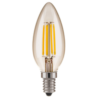 Светодиодная лампа Elektrostandard Свеча BLE1409 9W 3300K E14 (CW35 прозрачный)