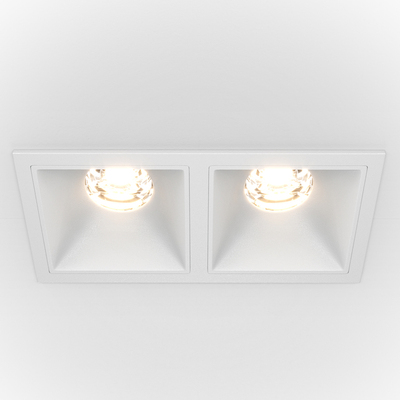 Точечный светильник Maytoni DL043-02-10W3K-D-SQ-W Alfa LED