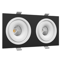 Точечный светильник LEDRON MJ1006 SQ2 Black-White
