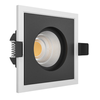 Точечный светильник LEDRON BRUTAL SQ1 White-Black TRIAC