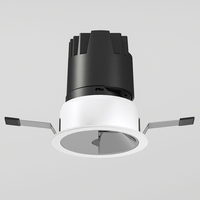 Точечный светильник Elektrostandard 25090/LED 10W 3000K белый/хром Inline