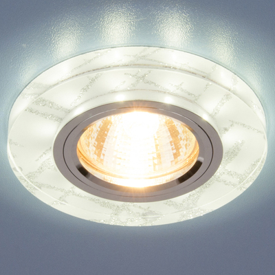 Точечный светильник Elektrostandard 8371 MR16 WH/SL белый/серебро Nitroveu