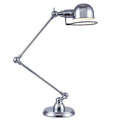 Настольная лампа Delight Collection KM037T-1S CHROME Table Lamp
