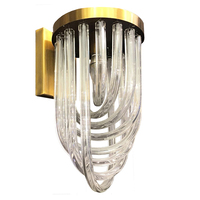 Бра Delight Collection A001-200 A1 brass Murano Glass