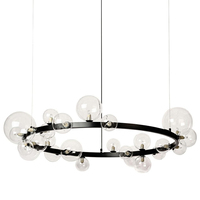 Светильник Delight Collection 8828P/L black/clear Art Deco Bubble
