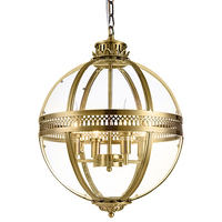Люстра Delight Collection KM0115P-4M ANTIQUE BRASS Residential
