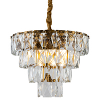 Люстра Delight Collection KG1113P-7 brass/clear Amazone