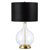 Настольная лампа Elstead Lighting ORB-CLEAR-AB-BLK ORB