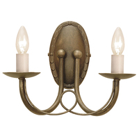 Бра Elstead Lighting MN2 BLK/GOLD MINSTER