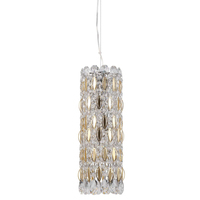 Светильник Crystal lux LIRICA SP3 CHROME/GOLD-TRANSPARENT