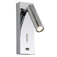 Бра Crystal lux CLT 210W USB CH