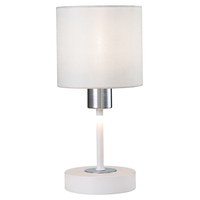 Настольная лампа Escada 1109/1 White/Silver DENVER